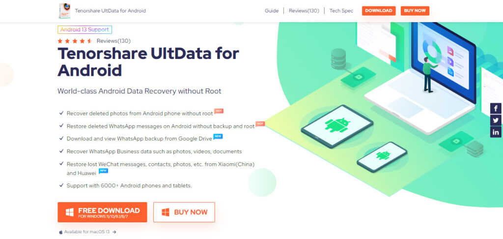 Recover Lost Data With UltData Android Data Recovery - SecureBlitz