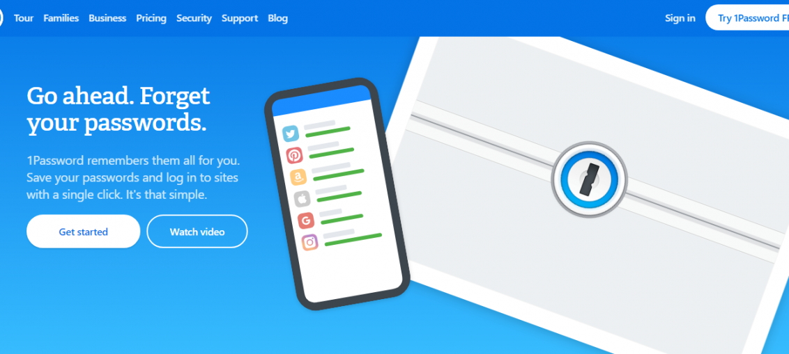 1password review reliable password manager