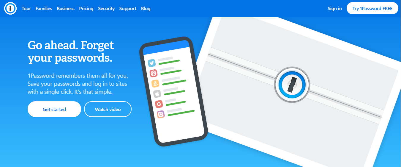 1password review reliable password manager