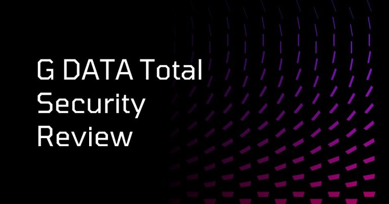 G DATA Total Security Review 2024