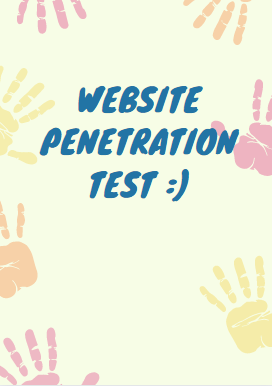 Website penetration test