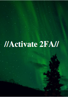 //Activate 2FA// secure a website