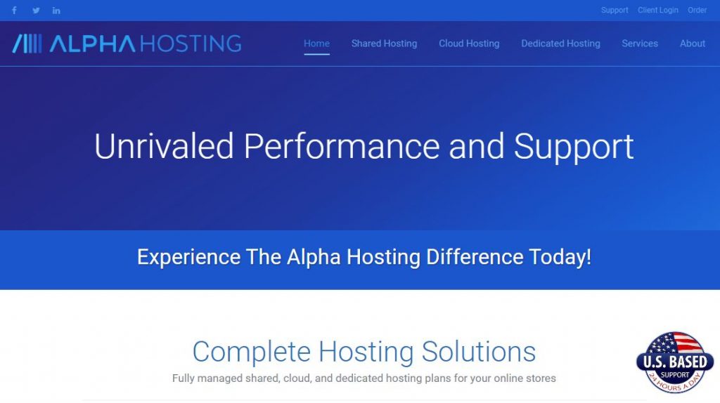Alpha Web Hosting Review