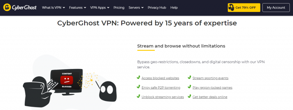 cyberghost vpn for china