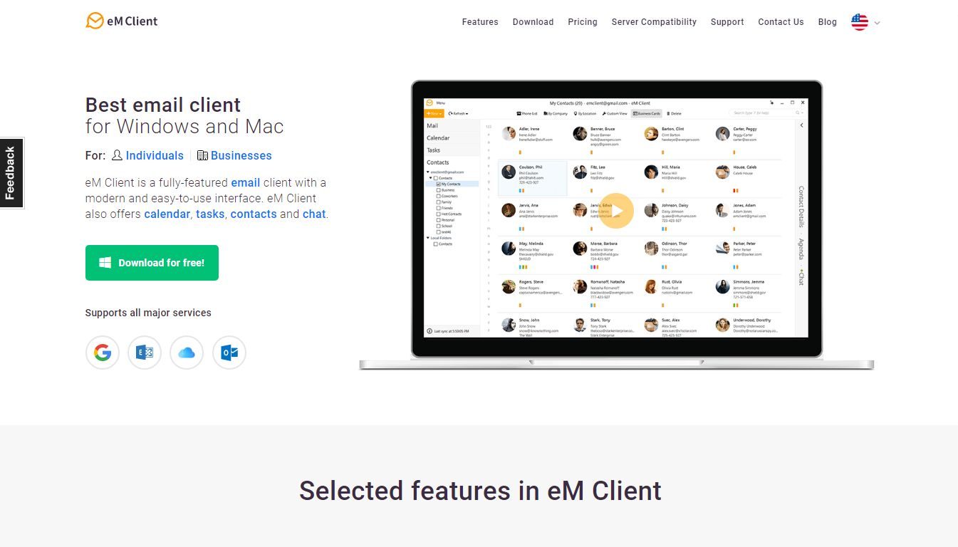 em client review