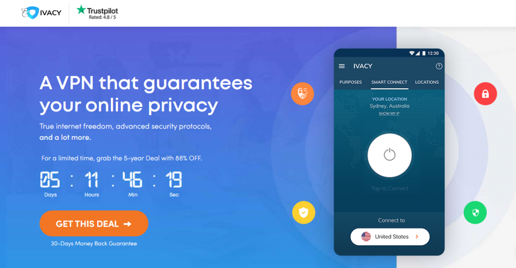 ivacy vpn private internet access vpn