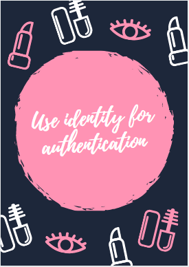 use identity for authentication