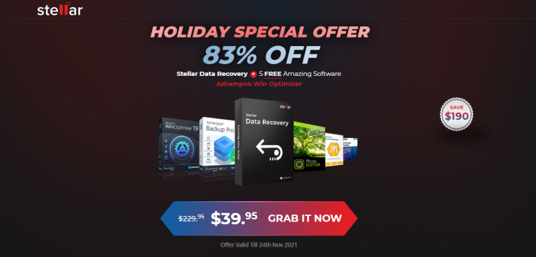 Oh Boy Check Out The Stellar Data Recovery Black Friday Deal