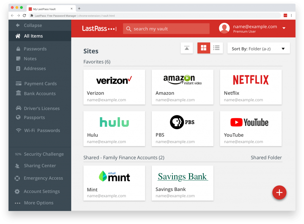 lastpass password manager