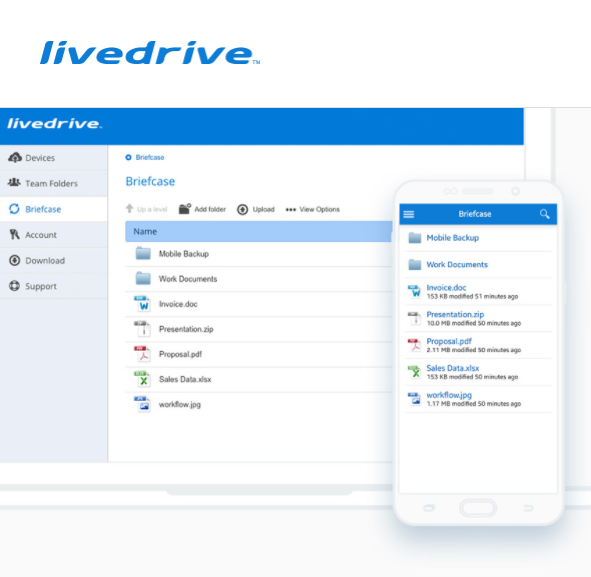 LiveDrive best Tresorit alternative