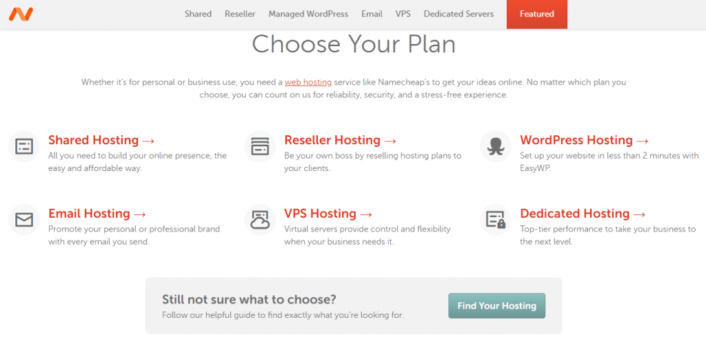 namecheap hosting