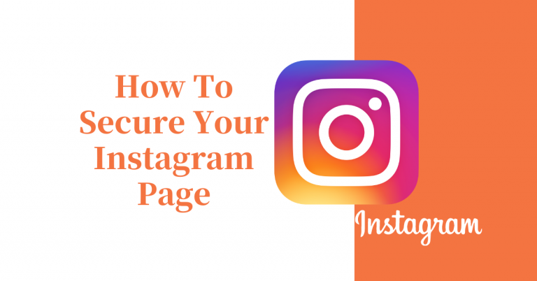How To Secure Your Instagram Page