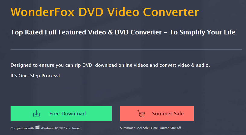 Activate WonderFox DVD Video Converter For Free
