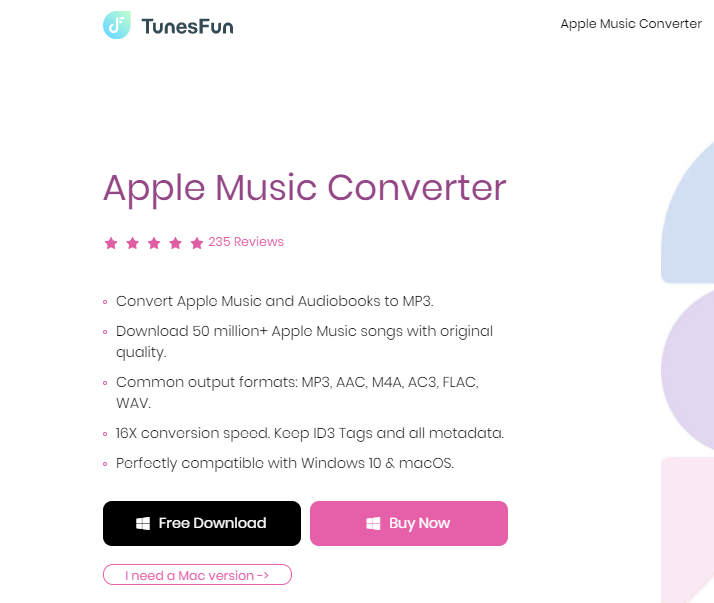 Convert m4P to mP3 files using TunesFun Apple Music Converter