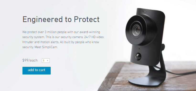 SimpliSafe Security Camera System