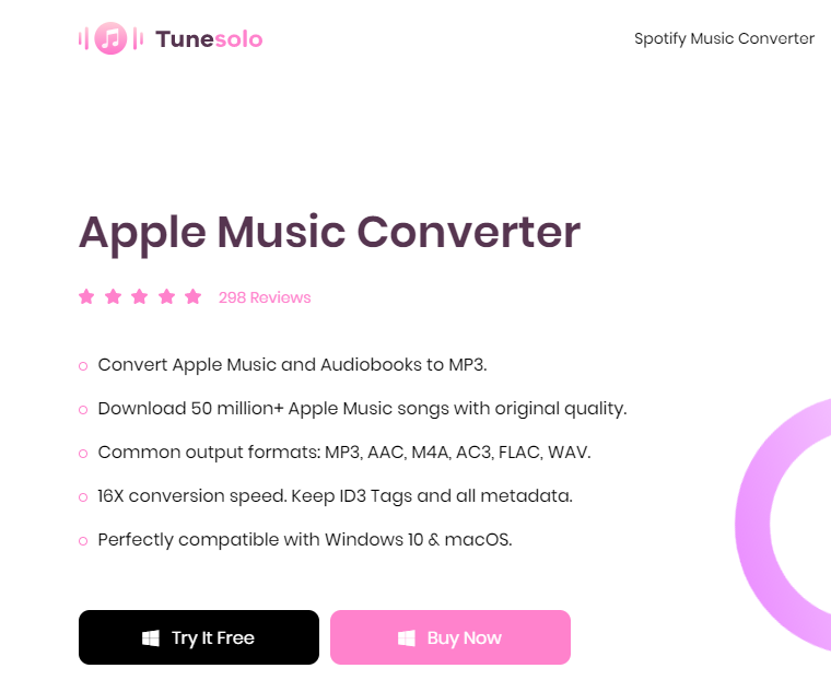 TuneSolo Apple Music Converter