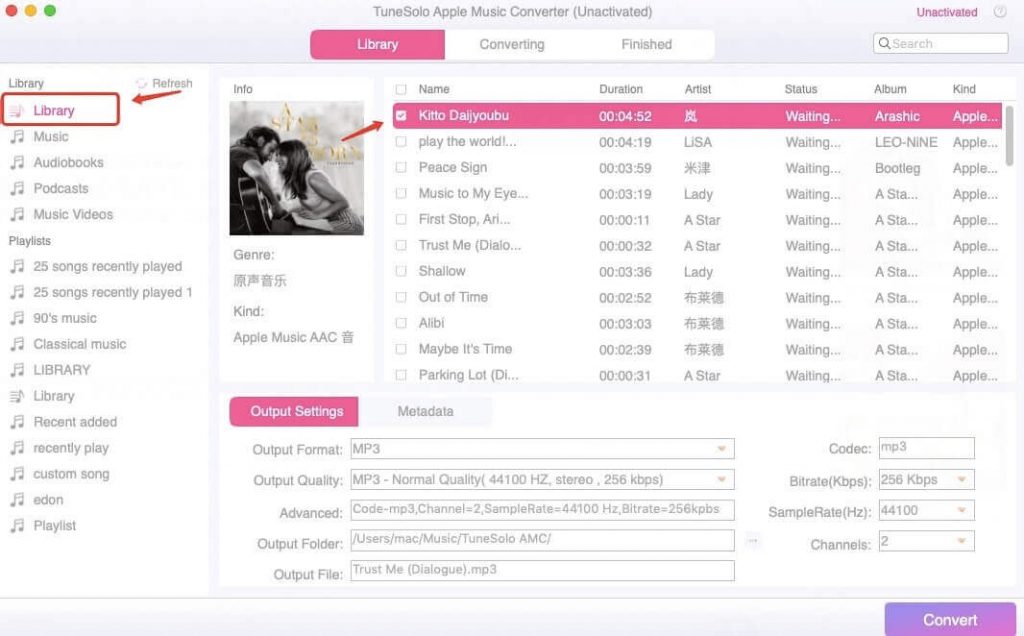 how to use TuneSolo Apple Music Converter