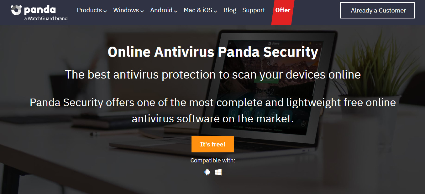 Panda Free Online Antivirus