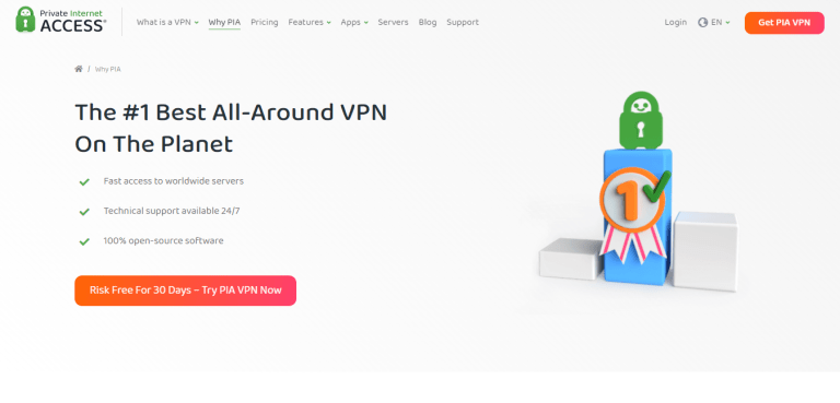 Private Internet Access (PIA) VPN
