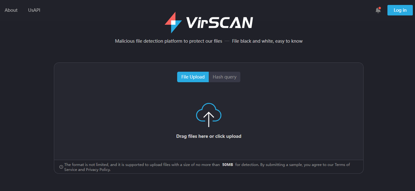 VirSCAN is one of the online virus scanners that uses multiple antivirus engines