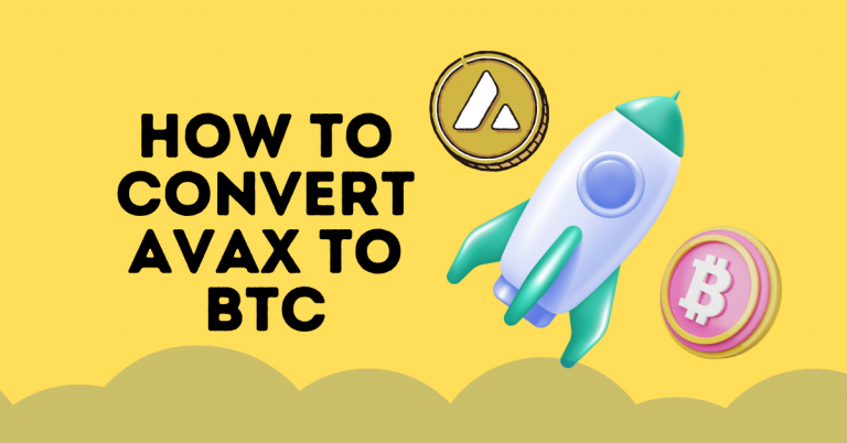 How To Convert AVAX To BTC