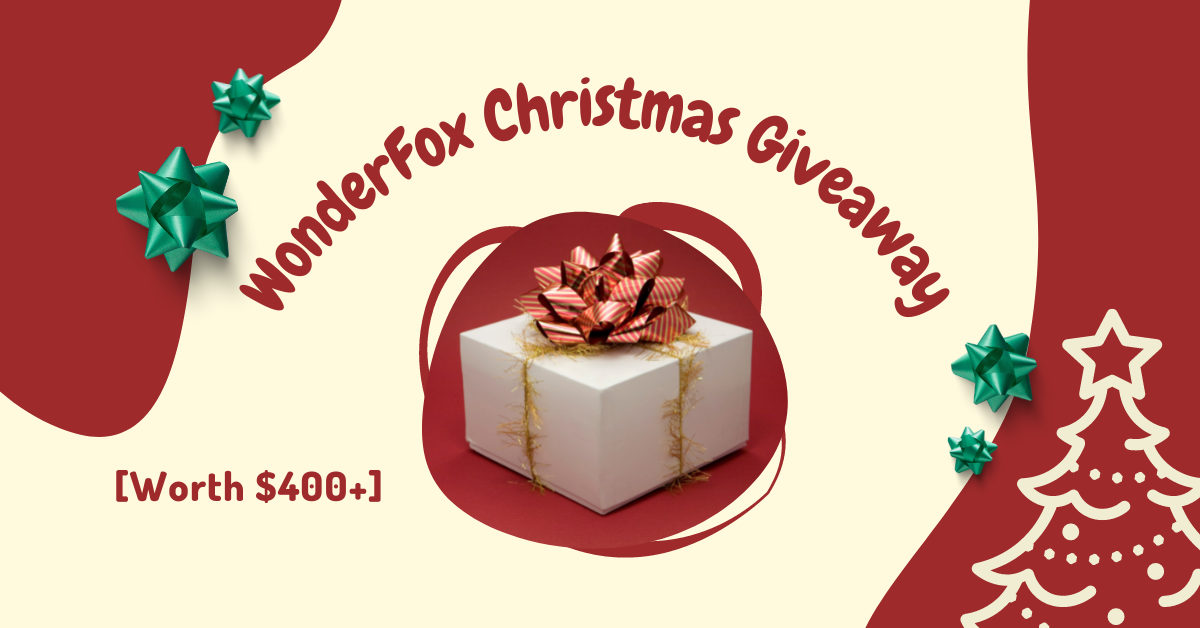 WonderFox Christmas Giveaway 2021 [Worth $400+]