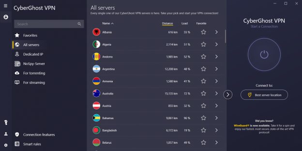 7700+ VPN Servers in 91 Countries