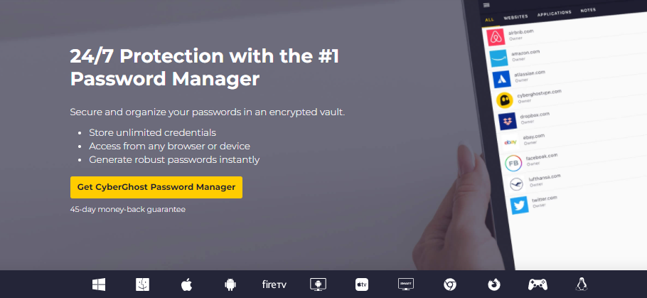 What Is CyberGhost Password Manager