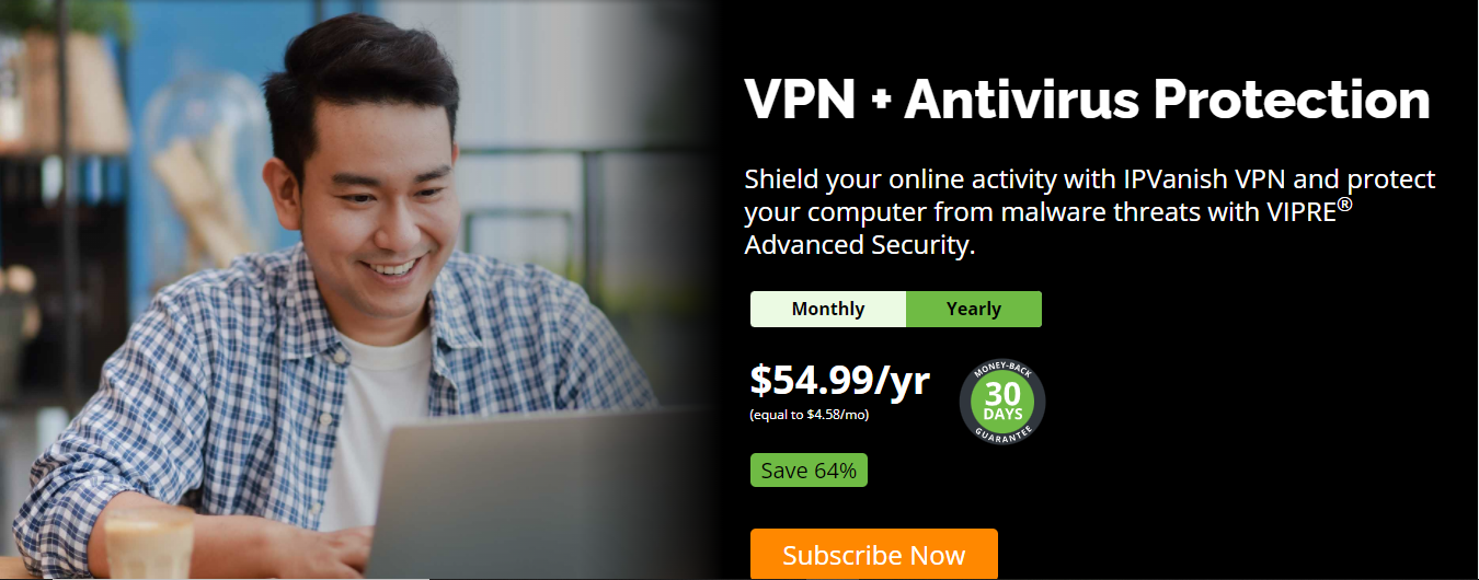 IPVanish VPN + Antivirus Pricing