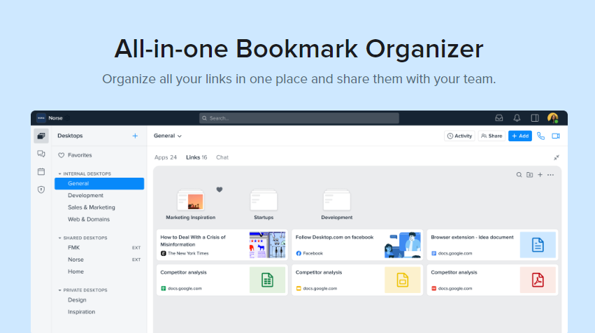 How To Organize Your Digital Life With Desktop.com Collaborative Bookmark Manager