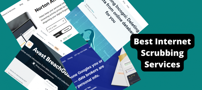 10 Best Internet Scrubbing Services: Keep Your Data Safe