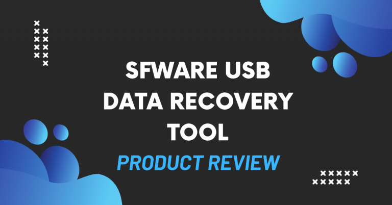 Product Review: SFWare USB Data Recovery Tool