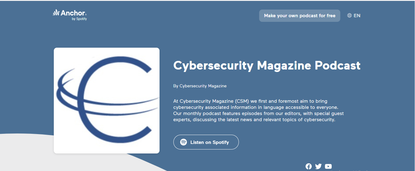 Cybersecurity Magazine Podcast