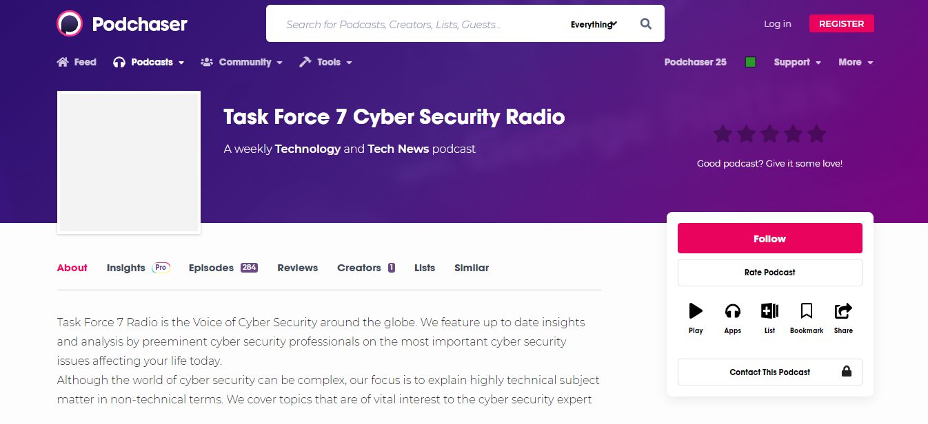 Task Force 7 cybersecurity podcasts