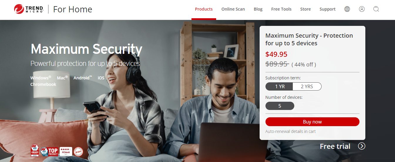 Trend Micro pricing