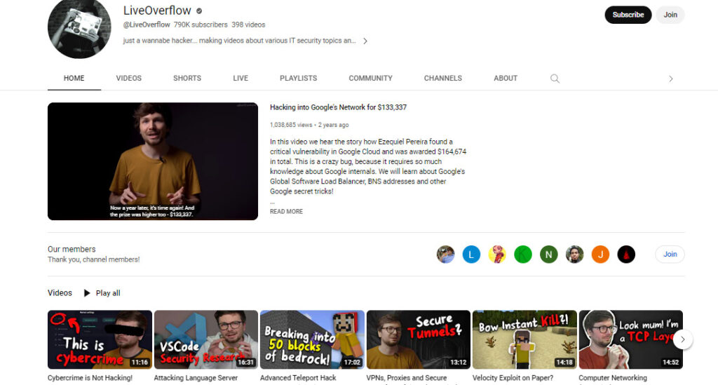 23 Best Cybersecurity Youtube Channels 23 Best Cybersecurity Youtube Channels