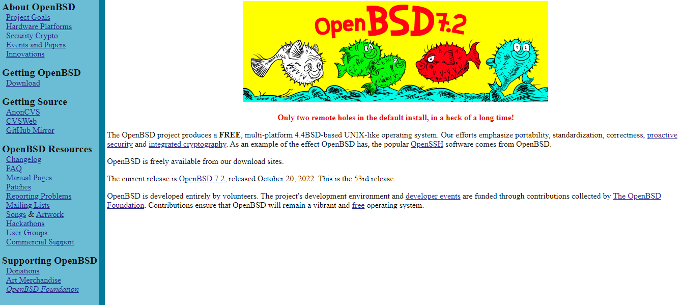 OpenBSD OS