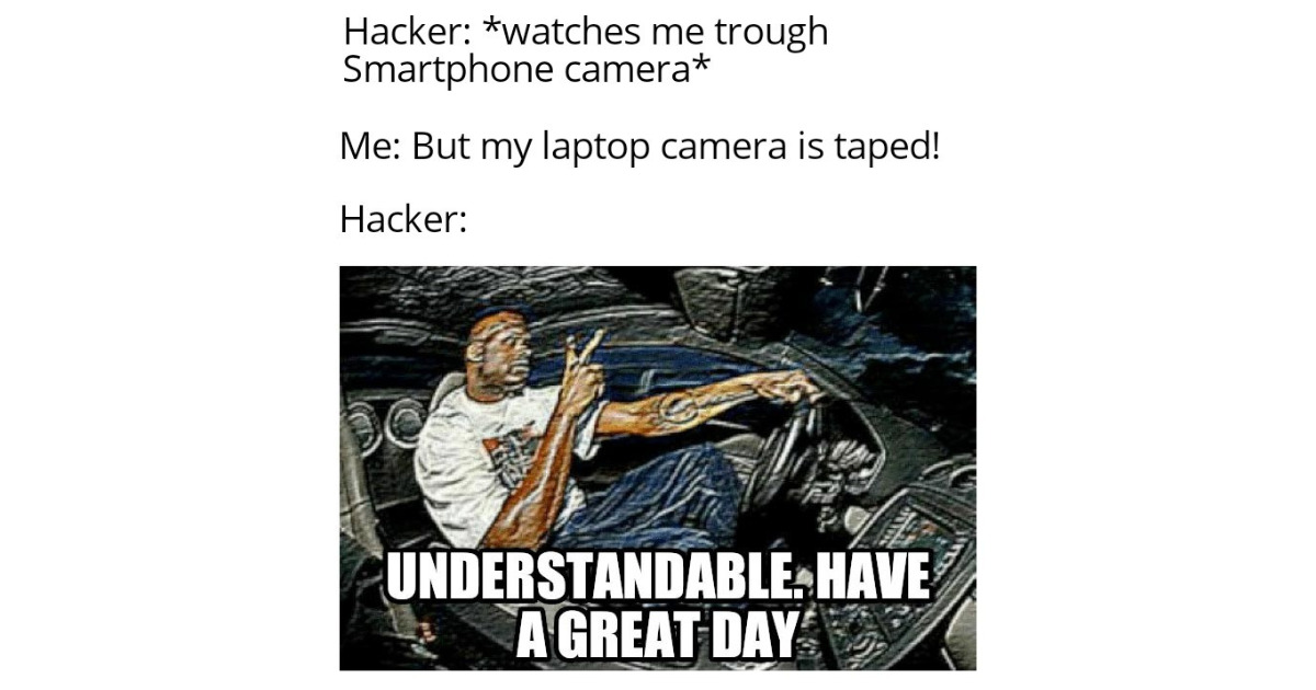 Taped Laptop Camera