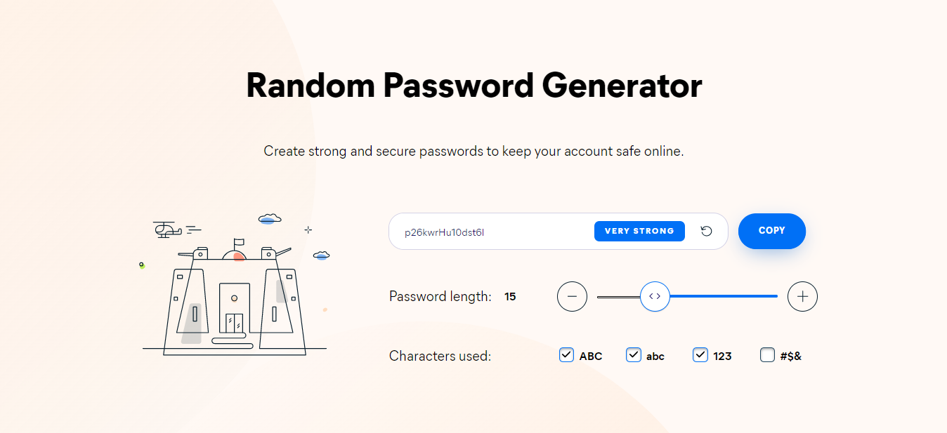 Avast Password Generator
