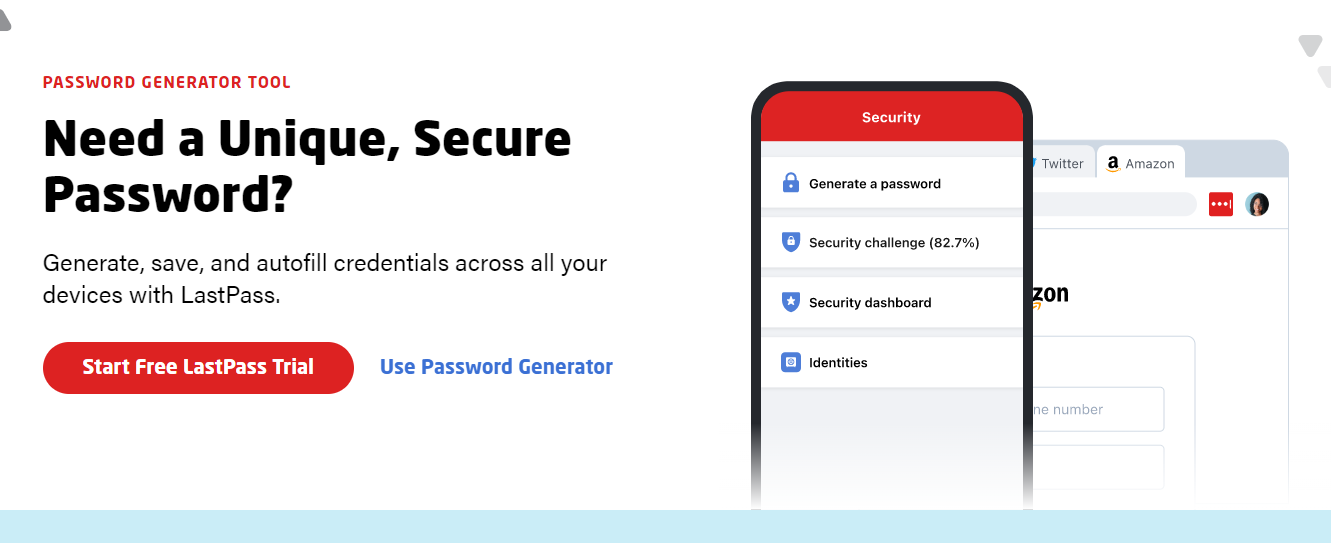 LastPass Password generator