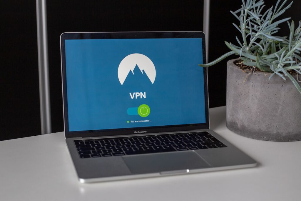 VPN uses encryption to safeguard data