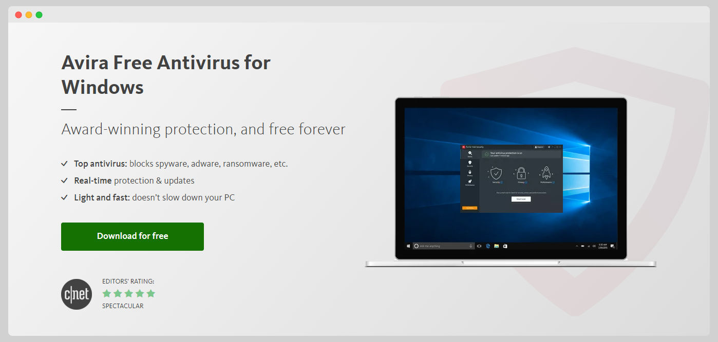 Avira best free antivirus software