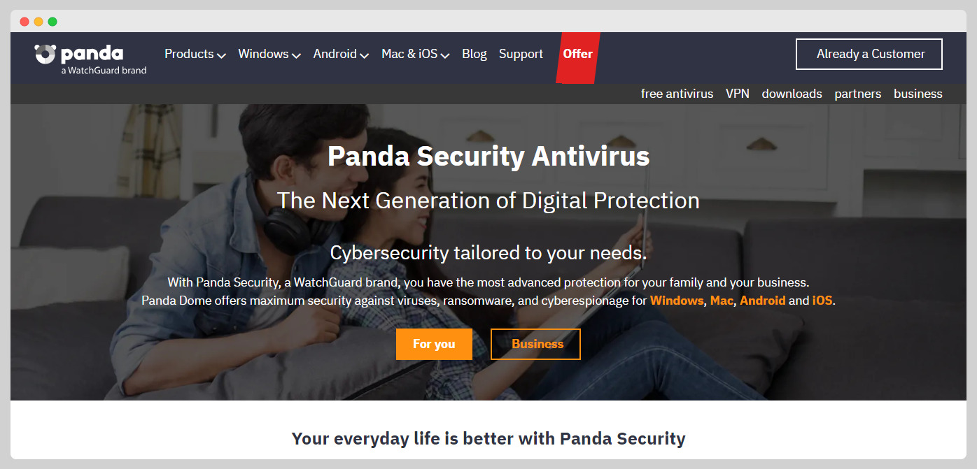 Panda Security best antivirus software