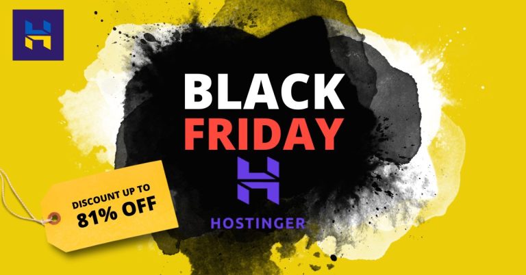 Hostinger Black Friday Deals 2024: Unmissable Web Hosting Deals! 🚀🖤