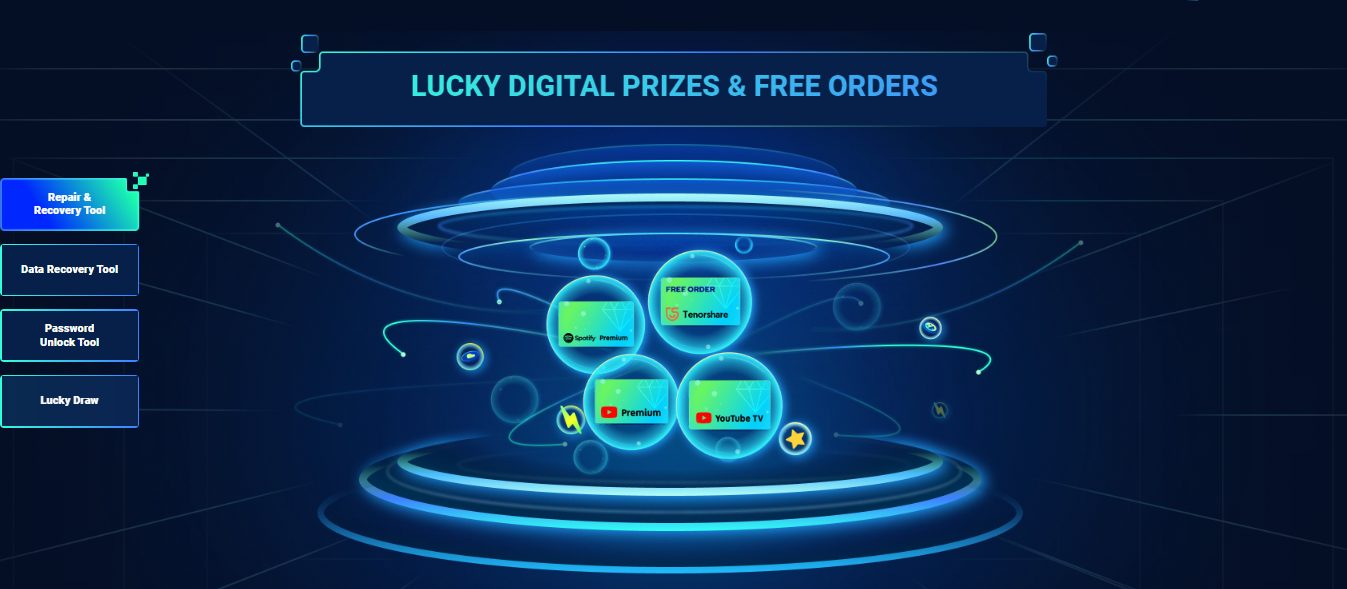Lucky Digital Prizes & Free Orders