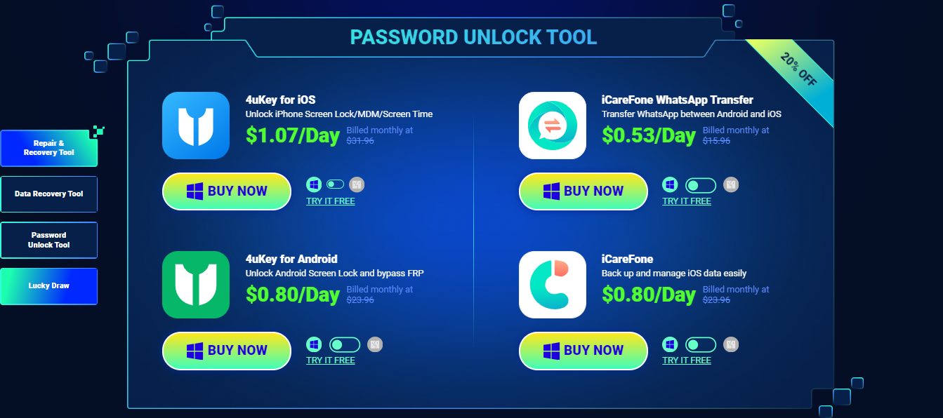 Password Unlock Tool