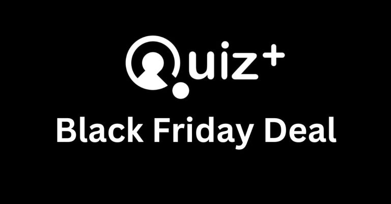 Quizplus Black Friday Deal 2024: 50% OFF on All Plans!