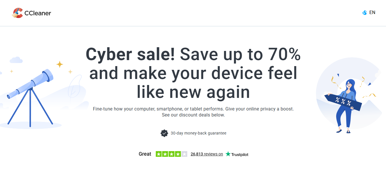 Unleash Digital Brilliance: CCleaner Black Friday 2025 Deal - Your Gateway to 70% OFF!ย