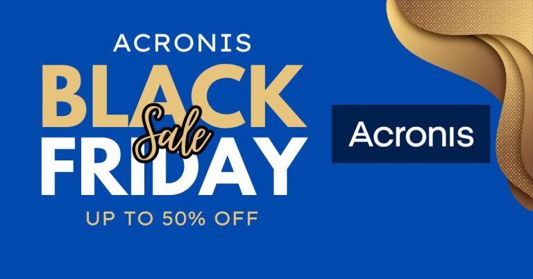 Unveiling Acronis Black Friday Deal 2023