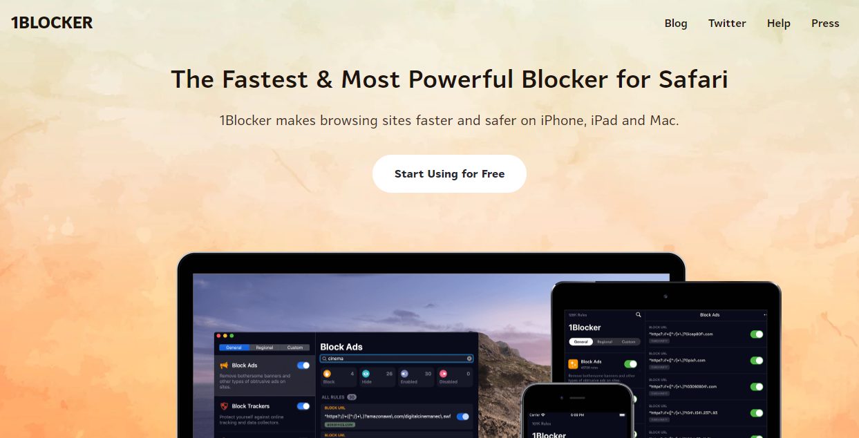 1Blocker - Ad Blocker